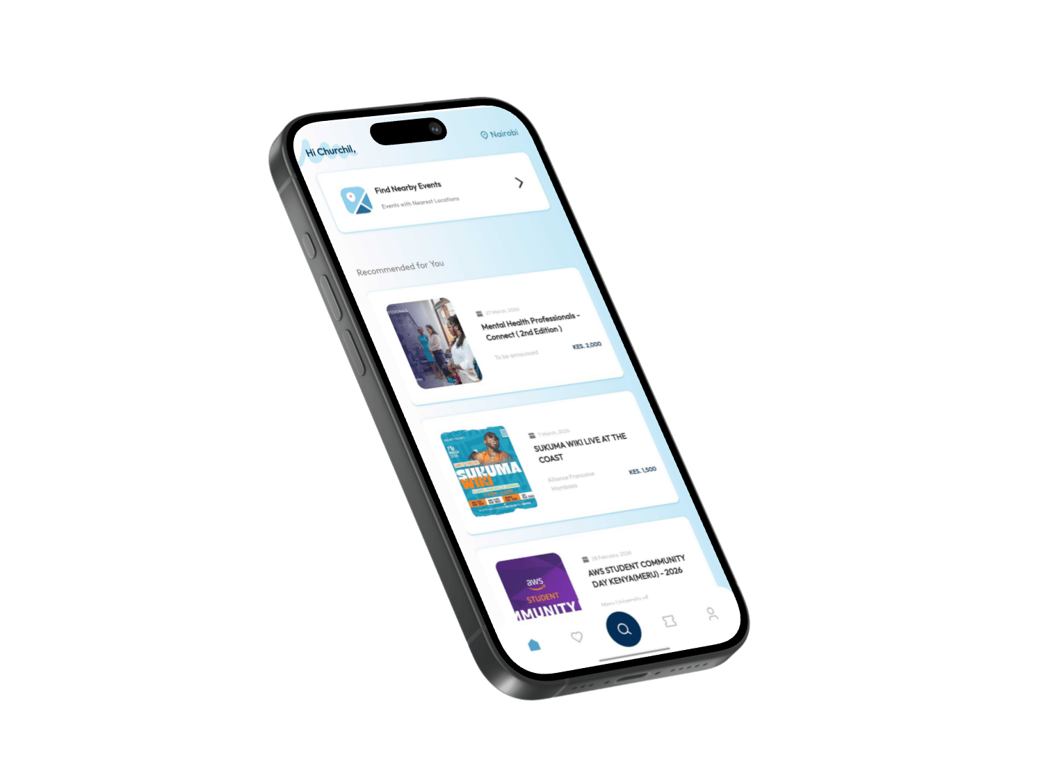 GiG mobile app preview